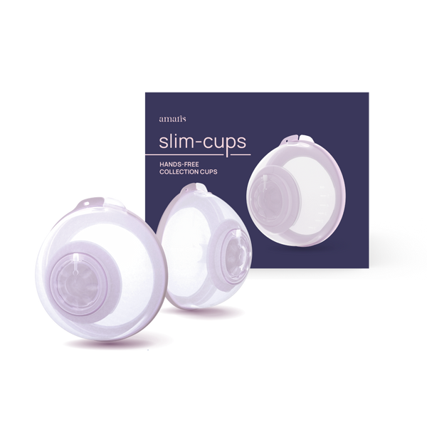 Slim-Cups Hands-Free Collection Cups