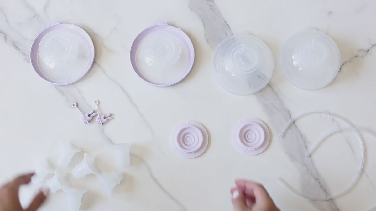 Amaris Slim-Cups Hands-Free Collection Cups